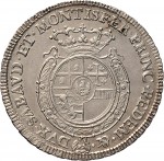 290R Quarto di scudo da 1,10 lire 1756 Scudo rotondo Torino Argento