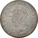 294D Quarto di scudo da 1,10 lire 1760 Scudo rotondo Torino Argento