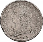 296D Quarto di scudo 1762 Scudo rotondo Torino Argento