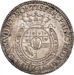 298R Quarto di scudo da 1,10 lire 1764 Scudo rotondo Torino Argento