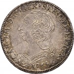 298D Quarto di scudo da 1,10 lire 1764 Scudo rotondo Torino Argento
