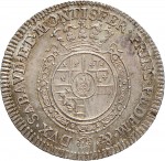 302R Quarto di scudo da 1,10 lire 1768 Scudo rotondo Torino Argento