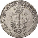 427R Quarto di scudo 1771 Scudo a cartoccio Torino Argento