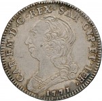 305D Quarto di scudo da 1,10 lire 1771 Scudo rotondo Torino Argento