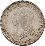 306D Quarto di scudo 1772 Scudo rotondo Torino Argento