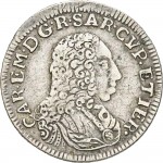 361D Reale da 5 soldi 1732 Croce di San Maurizio Torino Argento