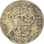 431R Reale da 5 soldi 1769 Scudo a cartoccio Torino Mistura di argento