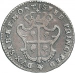 433R Reale da 5 soldi 1771 Scudo a cartoccio Torino Mistura di argento