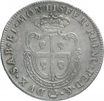 416R Scudo da 10 reali 1769 Scudo ovale a cartoccio Torino Argento