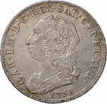 265D Scudo da 6 lire 1758 Scudo rotondo Torino Argento