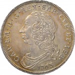 268D Scudo da 6 lire 1763 Scudo rotondo Torino Argento