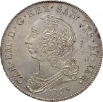 269D Scudo da 6 lire 1765 Scudo rotondo Torino Argento
