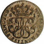 332R Soldo da 12 denari 1762 Cifre del sovrano Torino Mistura di argento