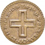 746D 2 denari da 1/6 di soldo 1800 Nodo di Savoia Torino Rame