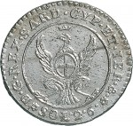 738R 2,6 soldi 1798 Aquila spiegata Torino Mistura di argento