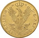721R Doppia da 4 scudi 1800 Aquila spiegata Torino Oro