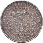 850R Lira 1824 Scudo svizzero Torino Argento