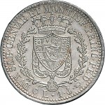 851R Lira 1825 Scudo svizzero Genova Argento