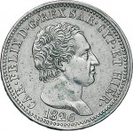 853D Lira 1826 Scudo svizzero Genova Argento