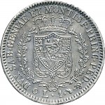 859R Lira 1828 Scudo svizzero Torino Argento