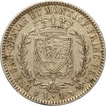 861R Lira 1829 Scudo svizzero Torino Argento