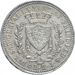 838R 2 lire 1825 Scudo svizzero Genova Argento