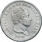 841D 2 lire 1826 Scudo svizzero Torino Argento