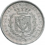 844R 2 lire 1828 Scudo svizzero Torino Argento