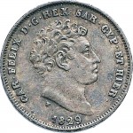 877D 25 centesimi 1829 Scudo triangolare rialzato Torino Argento