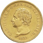 799D 40 lire 1831 Scudo svizzero Torino Oro