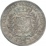 821R 5 lire 1824 Scudo svizzero Genova Argento