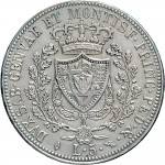 822R 5 lire 1824 Scudo svizzero Torino Argento