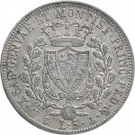 823R 5 lire 1825 Scudo svizzero Genova Argento