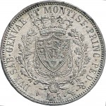 828R 5 lire 1827 Scudo svizzero Torino Argento