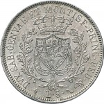 832R 5 lire 1829 Scudo svizzero Torino Argento