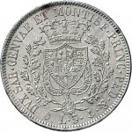 833R 5 lire 1830 Scudo svizzero Genova Argento