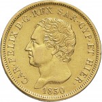 793D 80 lire 1830 Scudo svizzero Torino Oro