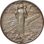 1687D Gettone della pace vittoriosa 1918 Vittoria Johnson (Milano) Bronzo