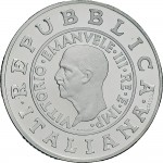 2548D 1 lira 2000 Storia della Lira (Aquila imperiale) 2° tipo Roma Argento