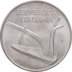 2156D 10 lire 1954 Spighe Roma Italma