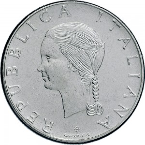 1995D 100 lire 1979 Vacca e vitello Roma Acmonital