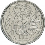 2022R 100 lire 1995 Globo terrestre Roma Cupronichel