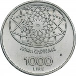 1764R 1.000 lire 1970 Pavimentazione Roma Argento