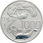 2496R 1.000 lire 1994 Flora e fauna da salvare 4° tipo Roma Argento