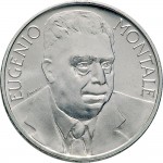 2512R 1.000 lire 1996 Eugenio Montale Roma Argento