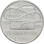 2536R 1.000 lire 1999 Vittorio Alfieri Roma Argento