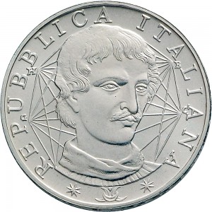 2550D 1.000 lire 2000 Giordano Bruno Roma Argento