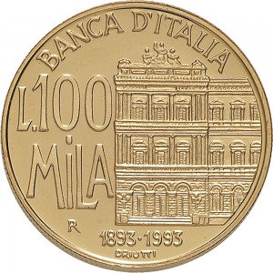 2380R 100.000 lire 1993 Banca d
