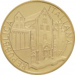 2386D 100.000 lire 1997 Basilica di San Nicola Roma Oro