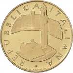 2388D 100.000 lire 1998 Torre del Mangia Roma Oro